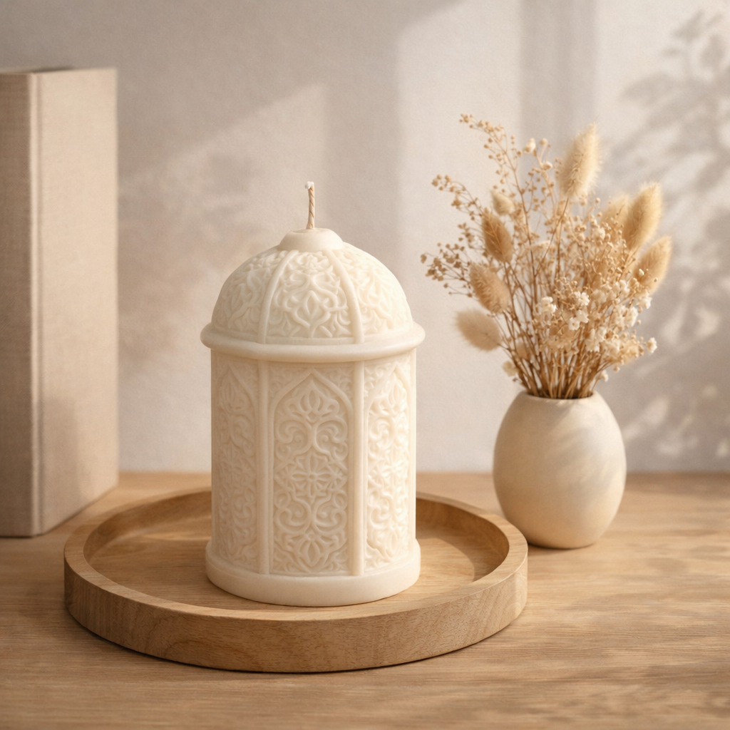 Bougie orientale - Malik | Modèle décoratif sculpté