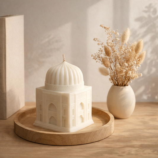 Bougie Mosquée - Sohan | Modèle carré décoratif oriental