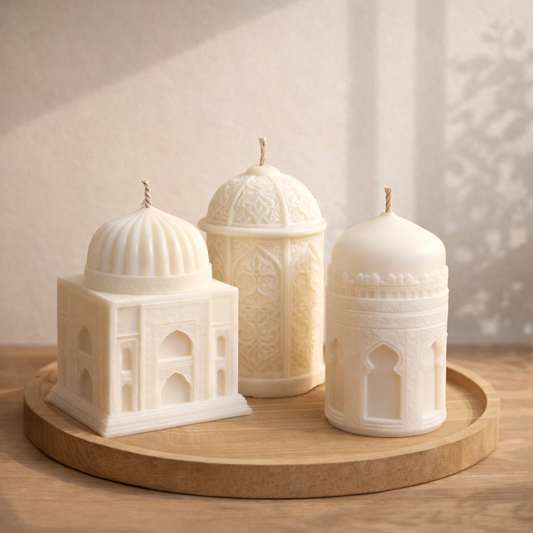 Coffret Amal – Bougies orientales décoratives | Cadeau Aïd, Ramadan, mariage ou décoration