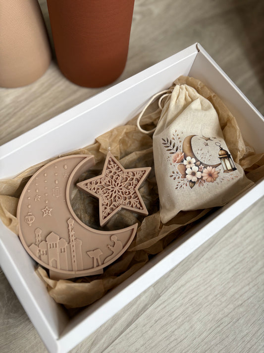 🌙 Coffret Ramadan – Lune, étoile & fondants
